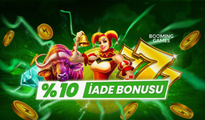 SEÇİLİ OYUNLARDAN HAFTALIK İADE 10% iade bonusu
